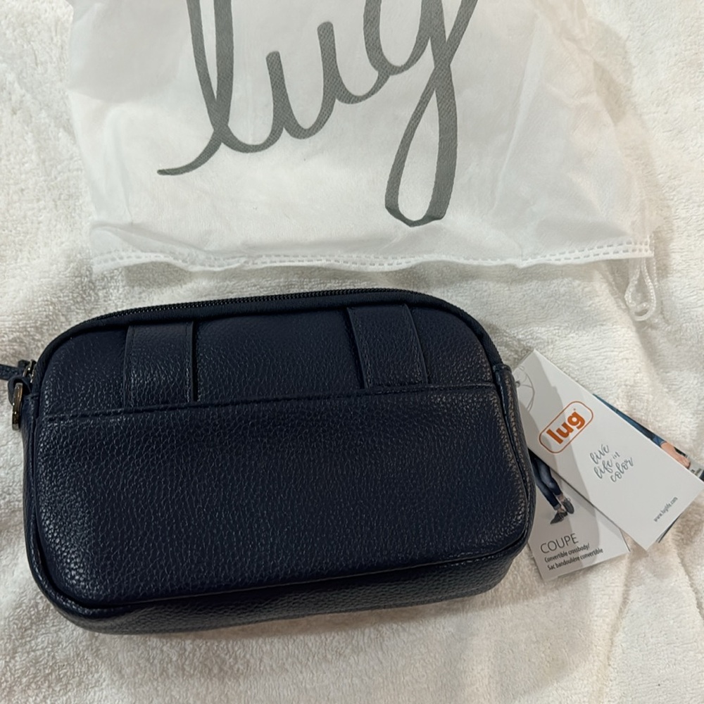 NWT Lug VL Coupe crossbody bag in Navy - Picture 5 of 5
